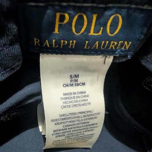 POLO Ralph Lauren Bucket Hat in Navy/Blue - Picture 5 of 6